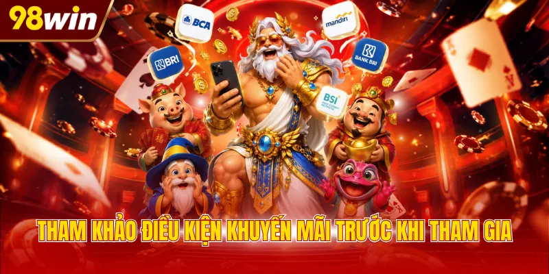 Tham khảo điều kiện khuyến mãi trước khi tham gia